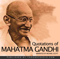 Quotations of Mahatma Gandhi Audiobook